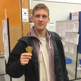 Glad guldmedaljör Glad guldmedaljör