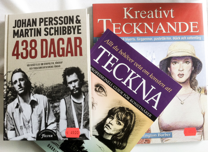 Böcker köpta på bokrean Böcker köpta på bokrean
