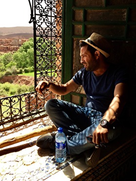 Khalid Lamlih i Kasbah Telouet Khalid Lamlih i Kasbah Telouet
