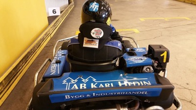 Egen Gokart-reklam Egen Gokart-reklam