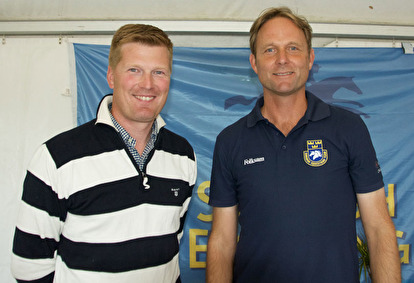 Landslagsryttaren Niklas Lindbäck till vänster var med på Fredriks föreläsning och berättade om sina erfarenheter. Landslagsryttaren Niklas Lindbäck till vänster var med på Fredriks föreläsning och berättade om sina erfarenheter.