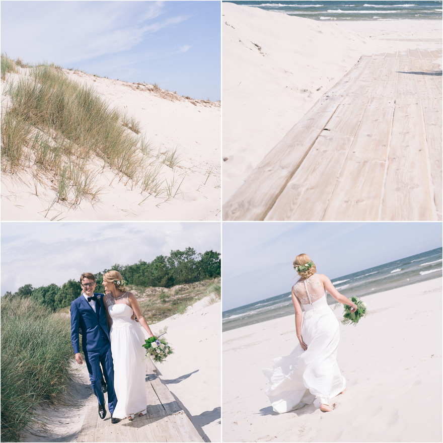 Bröllopsfotografering på Sandhammaren Bröllopsfotografering på Sandhammaren