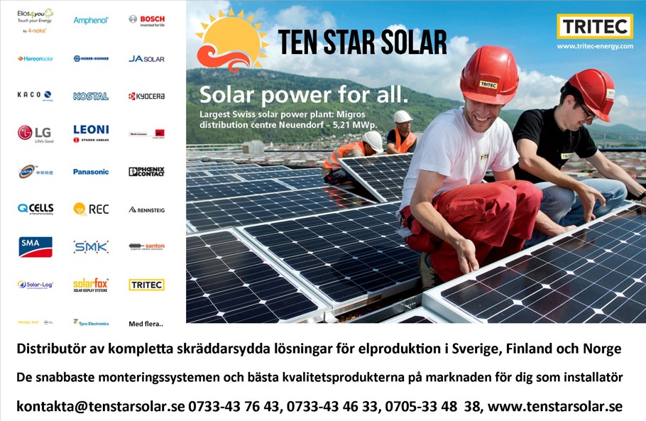 Bildkälla: Tritec-Energy, Schweiz Bildkälla: Tritec-Energy, Schweiz