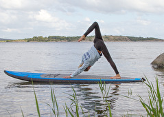 SUP Yoga i Göteborg - Maria Cerboni SUP Yoga i Göteborg - Maria Cerboni