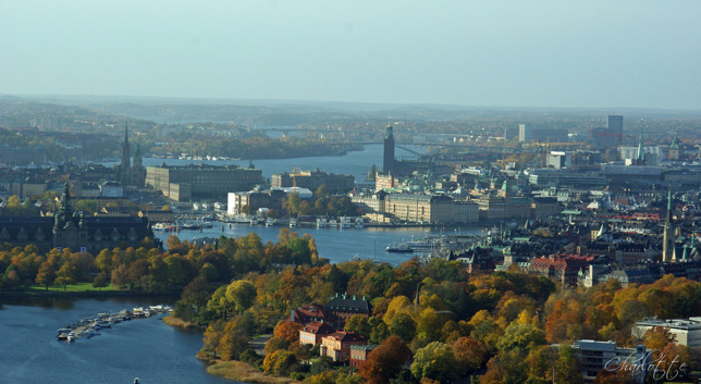 Utsikten från Kaknästornet Utsikten från Kaknästornet
