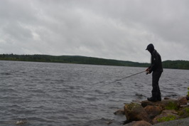Stenälven som rinner genom Hån är ett av de 175 fiskevattnen i Säfsen.