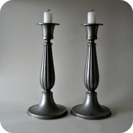 Edvin Ollers a pair of candlesticks candleholders ..950 SEK