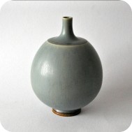 Berndt Friberg vase in haresfur glaze