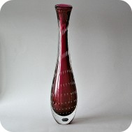 Vicke Lindstrand Kosta Art glass vase
