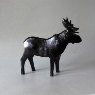 Moose in forged iron Sune Hansson