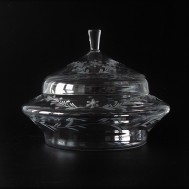 Edvard Hald Orrefors bowl with lid