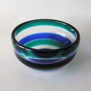 Fulvio Bianconi Venini Murano Glass bowl
