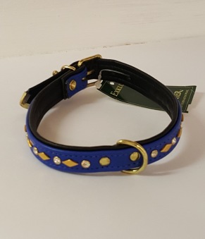 Fast halsband med dekor - 32/11
