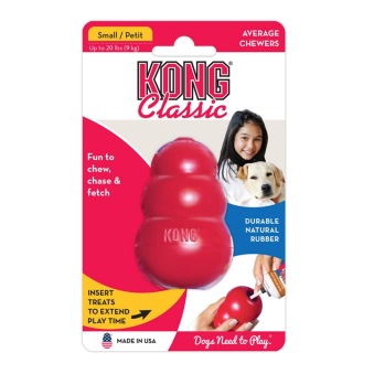 Kong Original gummi röd - Small