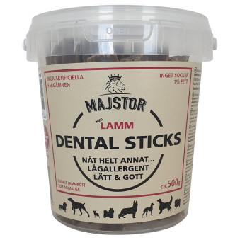 Majstor Dental Sticks Lamm 500g - Dental Sticks Lamm 500g