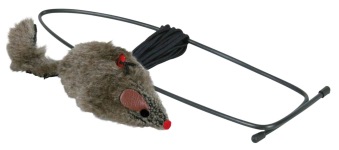 Kattleksak Plyschmus 8 cm för dörrkarm - Plyschmus