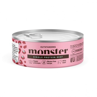 Monster Cat Adult Single Protein Beef 100 g - Single Protein Beef 100 g
