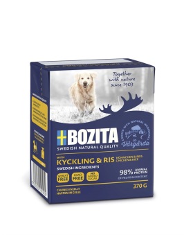 Bozita tetra bitar i gelé kyck/ris 370 g - bitar i gelé kyck/ris 370 g