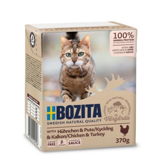 Bozita Bitar i Sås Kyckling & Kalkon 370 g - Bozita Kyckling & Kalkon