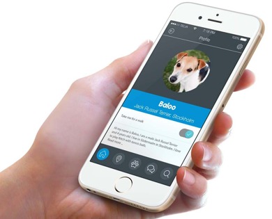 Happytail-appen. Happytail-appen.