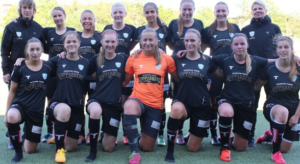 Laget som tog tre poäng mot Kristiandstad DFF Laget som tog tre poäng mot Kristiandstad DFF