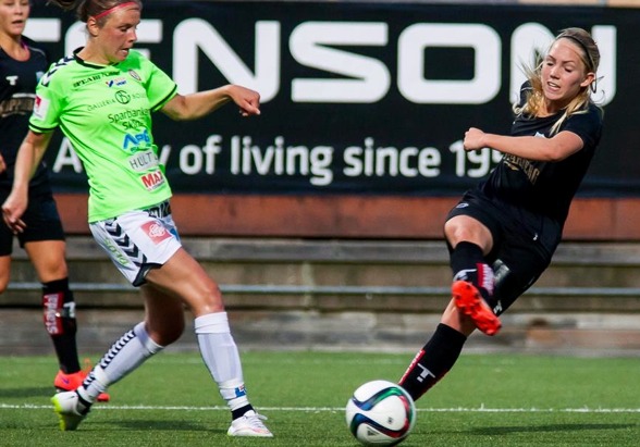 Elin Rubensson är revanschsugen efter förlusten senast mot Piteå. "Hammarby är bra, det blir tufft. Men vi kan bättre än vi visade mot Piteå", säger hon. Foto: PER MONTINI Elin Rubensson är revanschsugen efter förlusten senast mot Piteå. "Hammarby är bra, det blir tufft. Men vi kan bättre än vi visade mot Piteå", säger hon. Foto: PER MONTINI