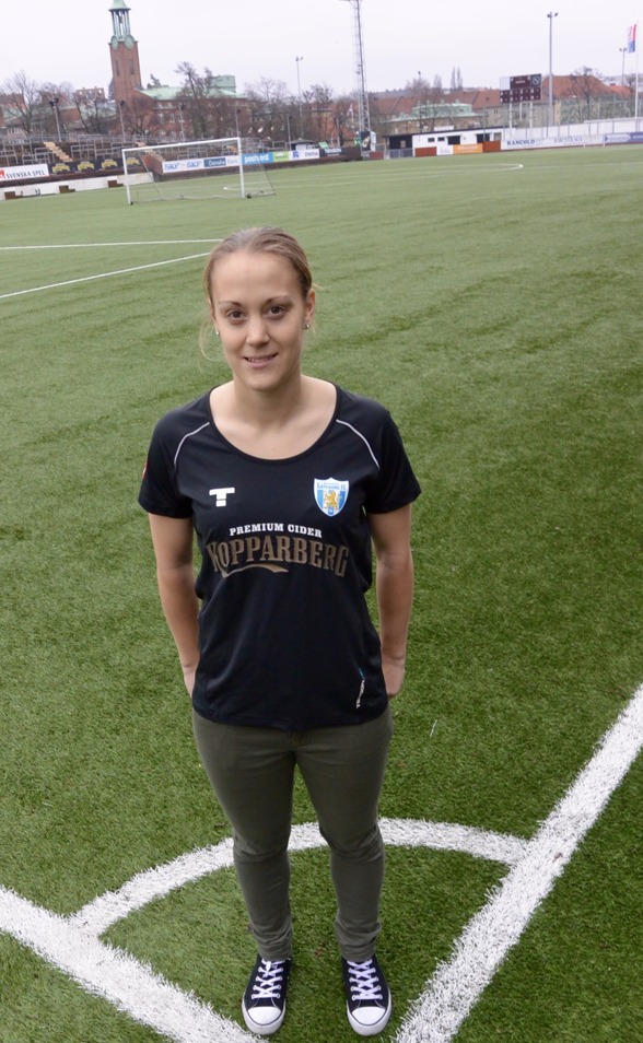 Freja Hellenberg, 26, har tagit vägen via norksa ligatvåan Avaldsnes in i svenska landslaget. I dag blev hon klar för KGFC! Foto: TORE LUND Freja Hellenberg, 26, har tagit vägen via norksa ligatvåan Avaldsnes in i svenska landslaget. I dag blev hon klar för KGFC! Foto: TORE LUND