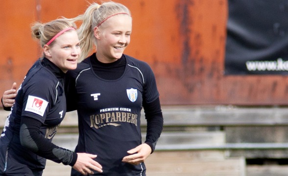 Sara Lindén är inne på sitt andra årtionde som allsvensk stjärna – då har hon bestämt sig för att göra sin bästa säsong - ever!!! Foto PER MONTINI Sara Lindén är inne på sitt andra årtionde som allsvensk stjärna – då har hon bestämt sig för att göra sin bästa säsong - ever!!! Foto PER MONTINI