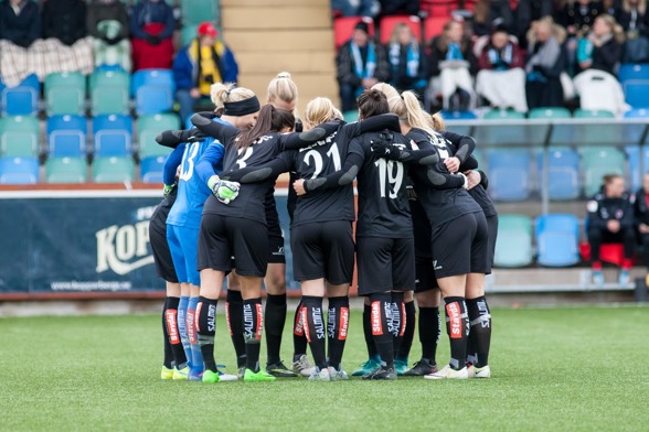 Efter en stabil första halvlek av KGFC kunde Kvarnsveden ta över i den andra och fixa 3-3. Foto: PER MONTINI Efter en stabil första halvlek av KGFC kunde Kvarnsveden ta över i den andra och fixa 3-3. Foto: PER MONTINI