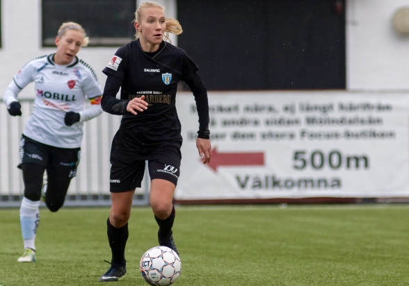 Emma Koivisto har fått en flygande start i sin nya klubb. Den finska landslagsspelaren gjorde ännu en stropng insats i sin hemmadebut. Foto: PER MONTINI Emma Koivisto har fått en flygande start i sin nya klubb. Den finska landslagsspelaren gjorde ännu en stropng insats i sin hemmadebut. Foto: PER MONTINI