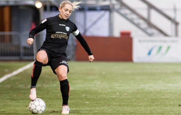 Elin Rubensson är laddad och redo inför måndagens premiär på bortaplan mot FC Rosengård.. Foto: PER MONTINI Elin Rubensson är laddad och redo inför måndagens premiär på bortaplan mot FC Rosengård.. Foto: PER MONTINI