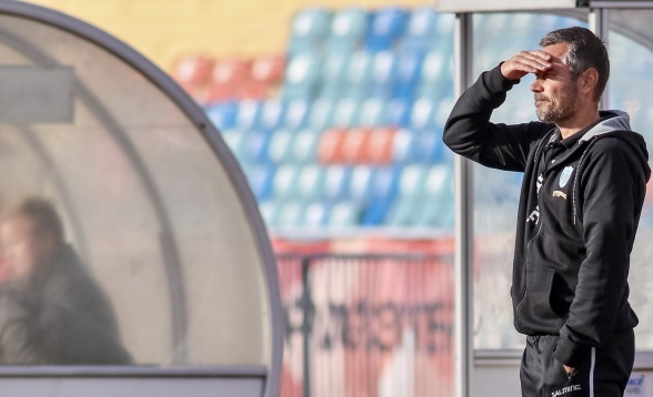 Marcus Lantz funder på sitt första år som tränare i KGFC – och blickar fram emot nästa. Foto: PER MONTINI Marcus Lantz funder på sitt första år som tränare i KGFC – och blickar fram emot nästa. Foto: PER MONTINI