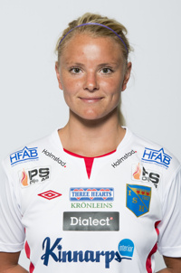 Befarad ledbandsskada på Jessica Jingblad. Befarad ledbandsskada på Jessica Jingblad.