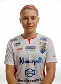 Matilda Ahlgren blev inbytt och satte direkt avtryck även om det inte blev något mål idag. Foto: Anders Nilsson Matilda Ahlgren blev inbytt och satte direkt avtryck även om det inte blev något mål idag. Foto: Anders Nilsson