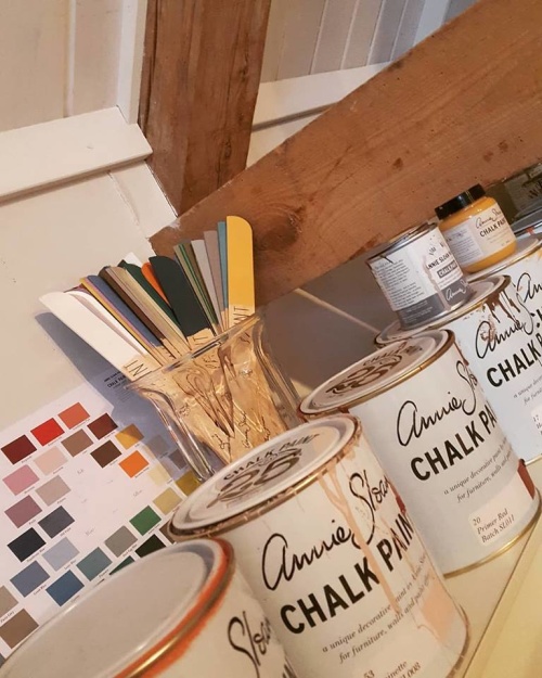 Kurser, måla möbler med Annie Sloan Chalk Paint.