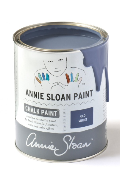Annie Sloan Chalk Paint kulör Old Violet är en vacker blå.