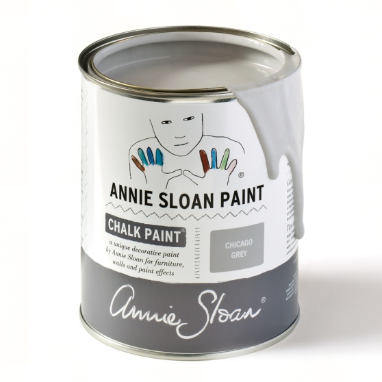 Chicago Grey Annie Sloan Chalk Paint, en neutral, sval grå kulör.