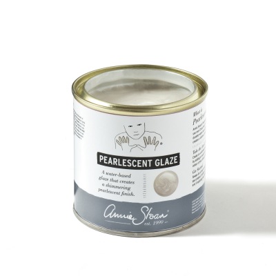 Pearlescent Glaze ny Annie Sloan produkt med skimrande pärlemorlyster