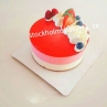 Strawberry & Coconut草莓椰子蛋糕 - 7 inches