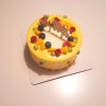 Mango Drip Cake with Icecream filling 冰淇淋夹心芒果滴落蛋糕 - 6 inches