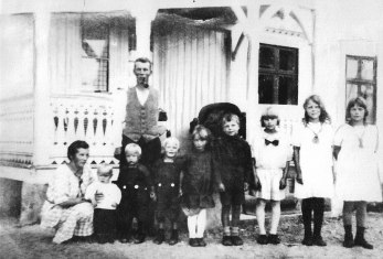 Familjen Brekke på 1920-talet
