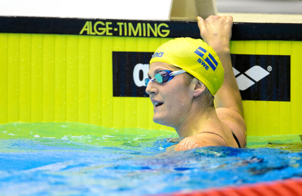 Stina Gardell gjorde en fin simning på 200m medley med personligt rekord idag.