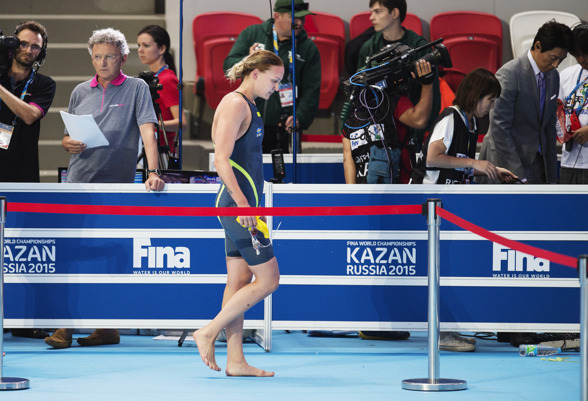 Sarah Sjöström knallar ut efter att ha blivit tvåa på 100m fritt.