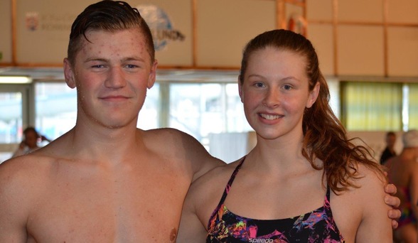 Daniel Forndal och Sophie Hansson kvalade till sommaren Junior-VM i Singapore.