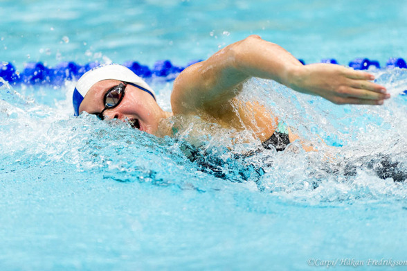 Sophie Hansson var kanske den minst väntade simmaren i landslaget men efter ett mycket fint SM så har hon simmat in sig i årets landslagstrupp.