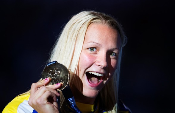 Andra VM-guldet till Sarah Sjöström