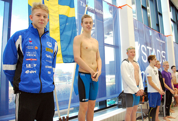 Ystad - prispallen bestod av - Isak Larsson, Emil Hassling, Victor Bergstrand, Gustav Östlund, Mattias Rydqvist, Anders Ludvigsson