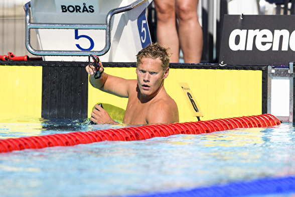 Adam Paulsson missade det svenska rekordet med en hårsmån på 400m medley