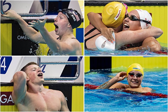 Fyra simmare har slagit världsrekord så här långt under VM - King - Masse - Peaty och Sjöström