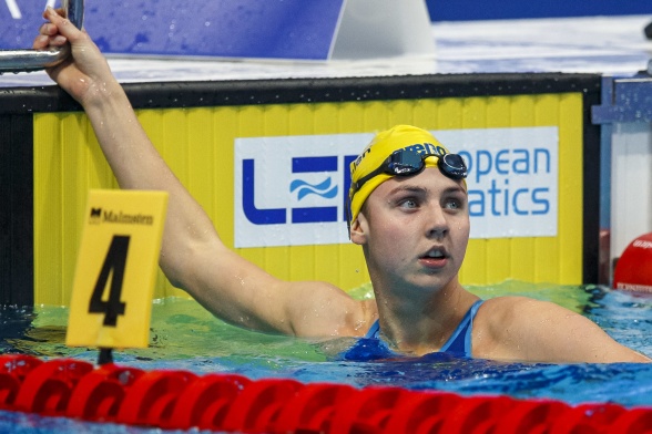 Återigen en bra simning av Sara Junevik.. Personligt rekord på 50m fjärilsim i finalen.